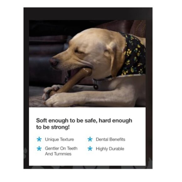 HERO BONETICS "Fishy" Nylon Bone Large Dog Durable Chew Toy (BRAND-NEW!) - Picture 3 of 4